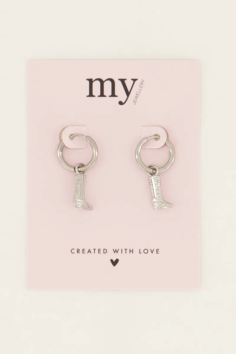 My Jewellery Boucles D’oreilles Avec Bottes De Cowboy New
