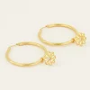 My Jewellery Boucles D’oreilles Avec Breloque Blooming Love Fashion
