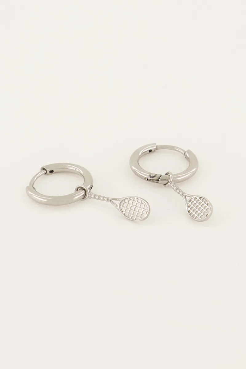 My Jewellery Boucles D'oreilles Avec “Candy Couture” Raquettes De Tennis Outlet