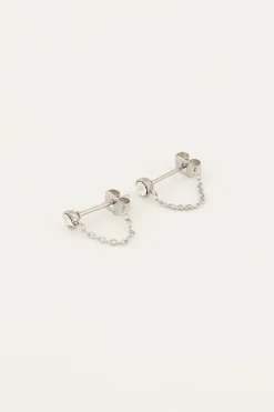 My Jewellery Boucles D’oreilles Avec Chaîne Et Pierre Fashion