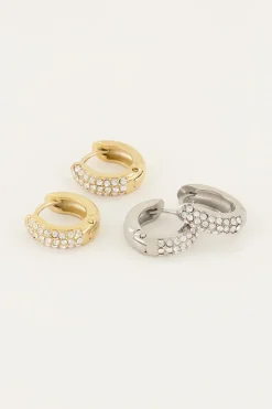 My Jewellery Boucles D’oreilles Avec Cristaux Online