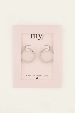 My Jewellery Boucles D’oreilles Avec Cœurs Gravés Hot