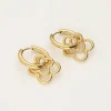 My Jewellery Boucles D'oreilles Avec Double Trèfle Hot