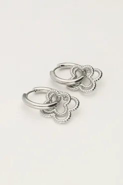 My Jewellery Boucles D'oreilles Avec Double Trèfle Hot