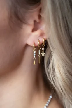 My Jewellery Boucles D’oreilles Avec Goutte Et Triangle Online