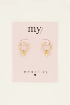 My Jewellery Boucles D’oreilles Avec Pendentif En Cœur New