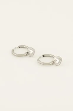 My Jewellery Boucles D’oreilles Avec Pendentif En Cœur New