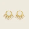 My Jewellery Boucles D'oreilles Avec Petites Pierres Transparentes Fashion