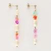 My Jewellery Boucles D'oreilles Avec Perles Et Fleurs Sale
