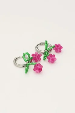 My Jewellery Boucles D'oreilles Avec Perles Cerise Sale