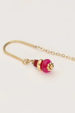 My Jewellery Boucles D'oreilles Avec Perles Violettes Discount