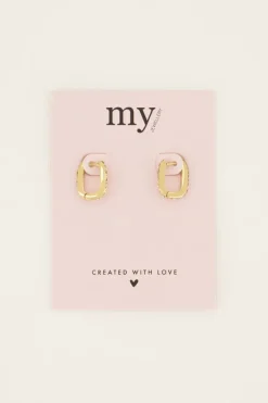 My Jewellery Boucles D'oreilles Avec Strass Best