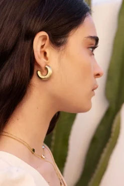 My Jewellery Boucles D'oreilles Avec Texture Mate Online