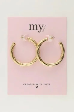 My Jewellery Boucles D’oreilles Avec Torsade épaisse Sale