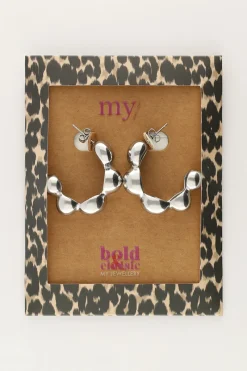 My Jewellery Boucles D'oreilles Bold à Grande Bulle Best