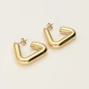 My Jewellery Boucles D'oreilles Bold Triangulaires New