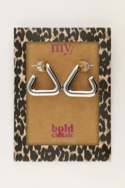 My Jewellery Boucles D'oreilles Bold Triangulaires New