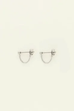 My Jewellery Boucles D’oreilles Boule Et Chaîne Best