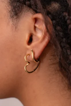 My Jewellery Boucles D'oreilles Coeur Tourbillon Hot