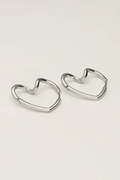 My Jewellery Boucles D'oreilles Coeur Tourbillon Hot