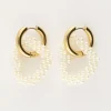 My Jewellery Boucles D'oreilles Cœur Avec Perles Clearance