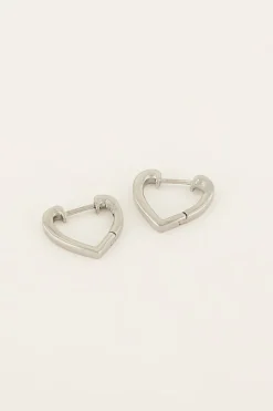 My Jewellery Boucles D’oreilles Cœur Ouvert Discount