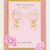 My Jewellery Boucles D’oreilles Double Cœur Best