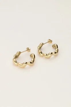 My Jewellery Boucles D'oreilles En Forme De Cœur Clearance