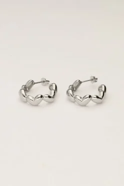 My Jewellery Boucles D'oreilles En Forme De Cœur Clearance