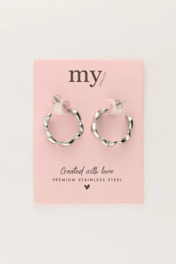 My Jewellery Boucles D'oreilles En Forme De Cœur Clearance