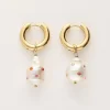 My Jewellery Boucles D'oreilles En Perles Avec Clous Multicolores Clearance