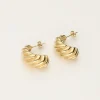 My Jewellery Boucles D'oreilles Gouttes Avec Petits Rebords Hot