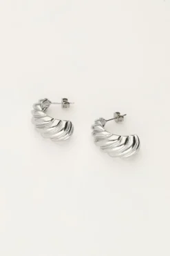 My Jewellery Boucles D'oreilles Gouttes Avec Petits Rebords Hot