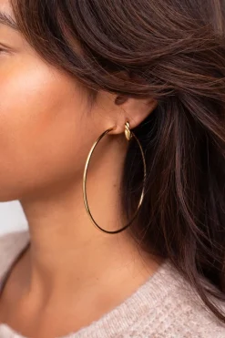 My Jewellery Boucles D'oreilles Grandes Et Fines New