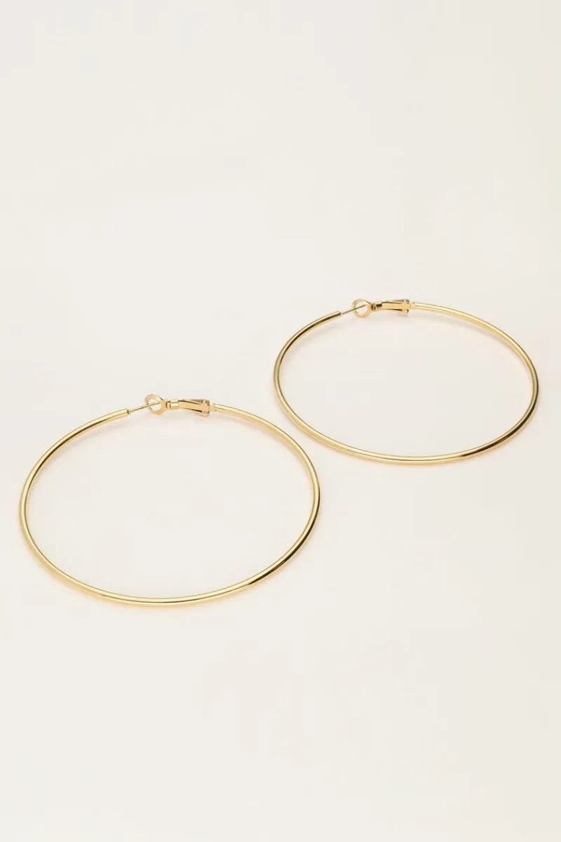 My Jewellery Boucles D'oreilles Grandes Et Fines New