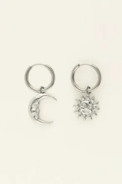 My Jewellery Boucles D’oreilles Lune & Soleil Mystic Online