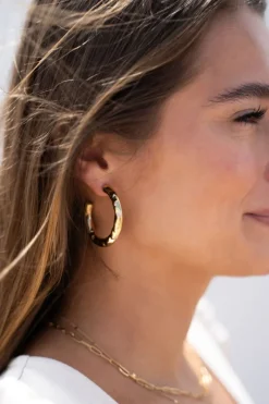 My Jewellery Boucles D'oreilles Martelées Clearance