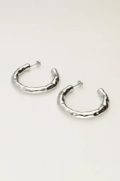 My Jewellery Boucles D'oreilles Martelées Clearance