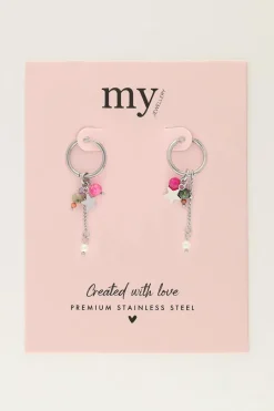 My Jewellery Boucles D'oreilles Mini Avec étoiles Et Cordons Fashion