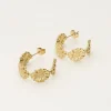 My Jewellery Boucles D'oreilles Moyennes Avec Fleurs Outlet