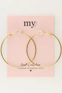 My Jewellery Boucles D'oreilles Moyennes Et Fines Outlet