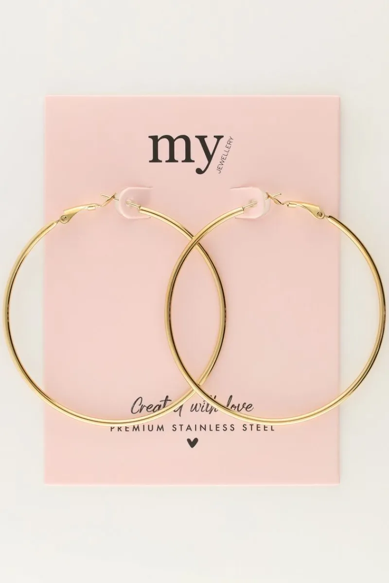 My Jewellery Boucles D'oreilles Moyennes Et Fines Outlet