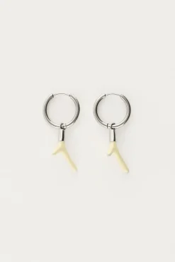 My Jewellery Boucles D'oreilles Océan Avec Corail Beige Hot