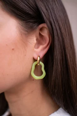 My Jewellery Boucles D'oreilles Océan Mini Vert Sale
