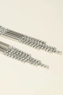 My Jewellery Boucles D'oreilles Pendantes à Strass Universe Discount