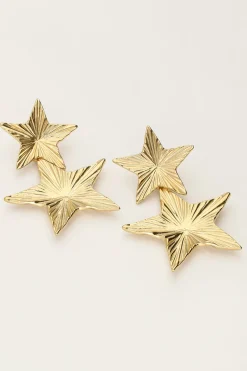 My Jewellery Boucles D'oreilles Pendantes Starry Avec étoiles Hot