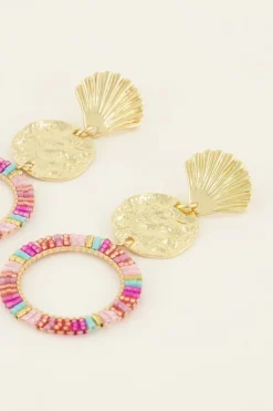 My Jewellery Boucles D'oreilles Perles Multicolores Best