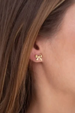 My Jewellery Boucles D'oreilles Petits Nœuds Cloutés Clearance
