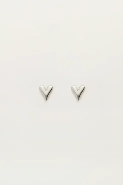 My Jewellery Boucles D'oreilles Puces Mini-cœur Sale