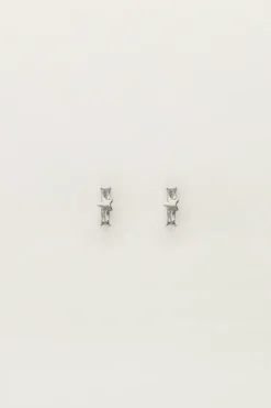 My Jewellery Boucles D'oreilles Puces étoile Avec Strass Fashion